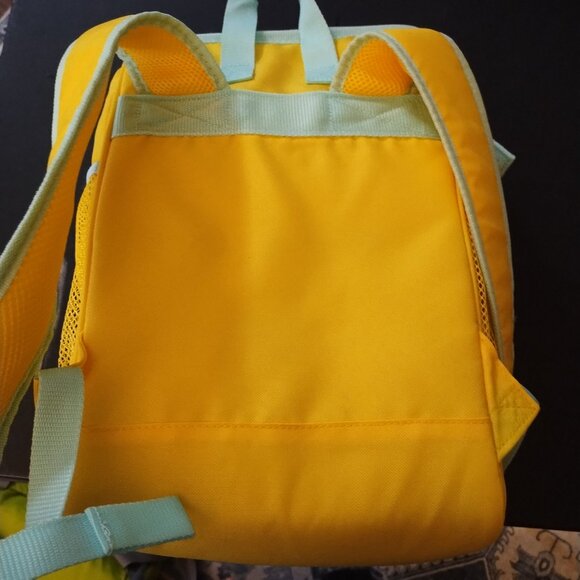 Yellow Water Resistant Backpack - Picture 3 of 5